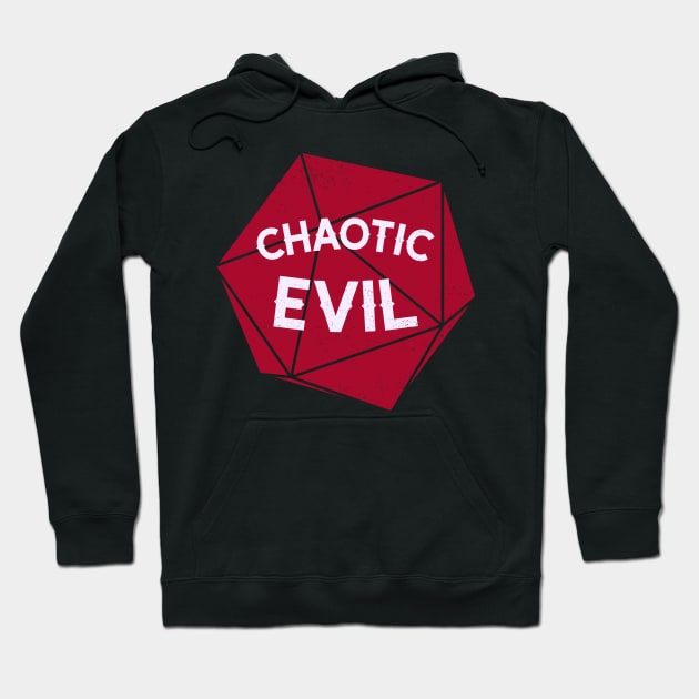 Chaotic Evil D20 Hoodie by ArthellisCreations